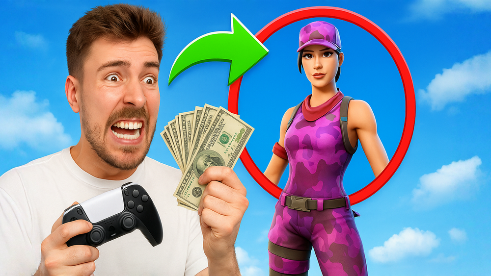 1-Click AI Mr Beast Thumbnail Maker | 1of10