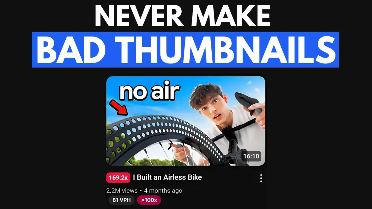 How to NEVER Make Bad Thumbnails Again