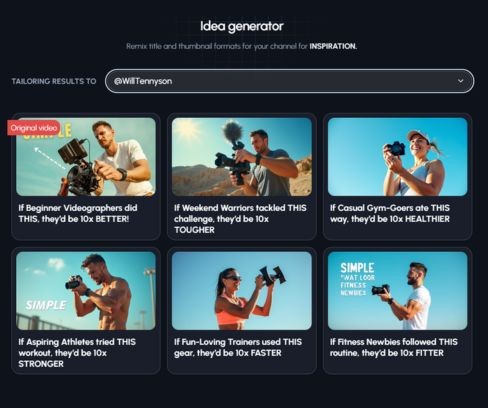 Idea Generator - Generate Viral Video Ideas | 1of10